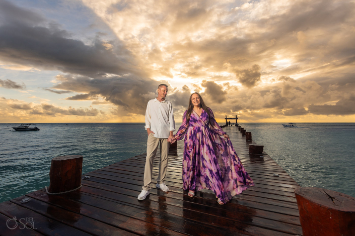 Natural surroundings creating a calm space for a micro vow renewal