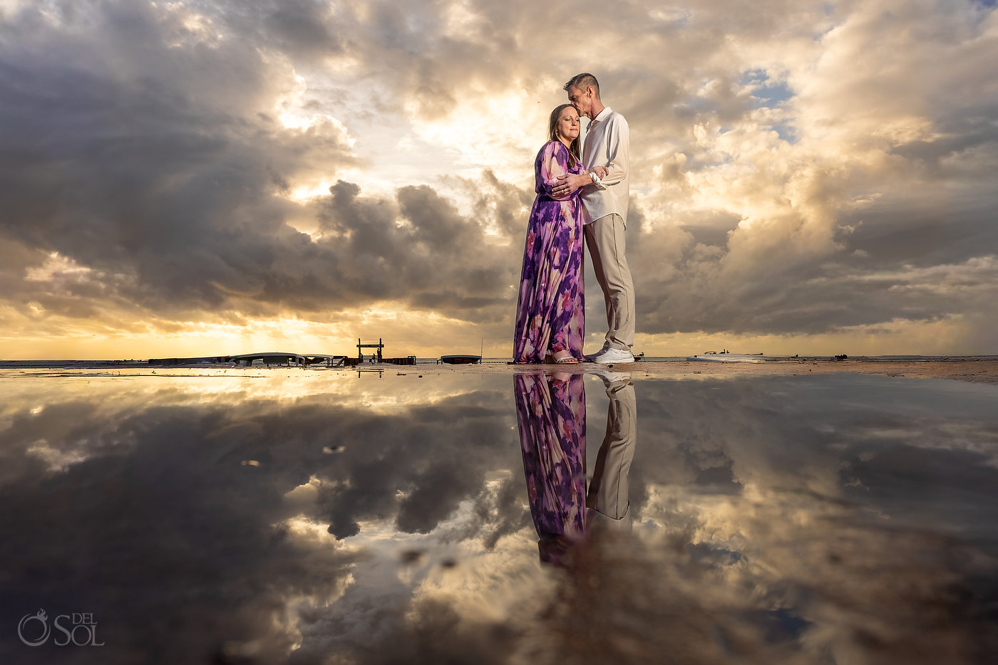 Intimate vow renewal reflection