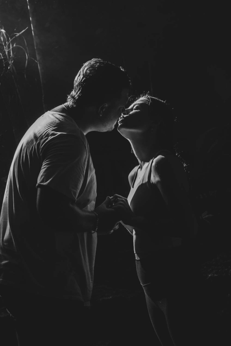 professional cenote engagement photos Riviera Maya